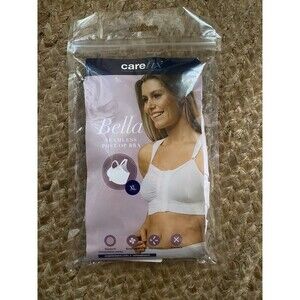 Carefix Bella Seamless Post Op Surgery Compression Bra White Size XL